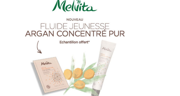 Échantillons gratuits Fluide Jeunesse Argan Concentré Pur Melvita