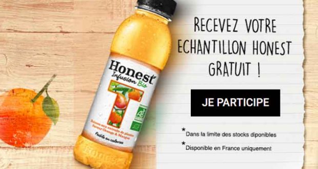 1000 échantillons gratuits HONEST