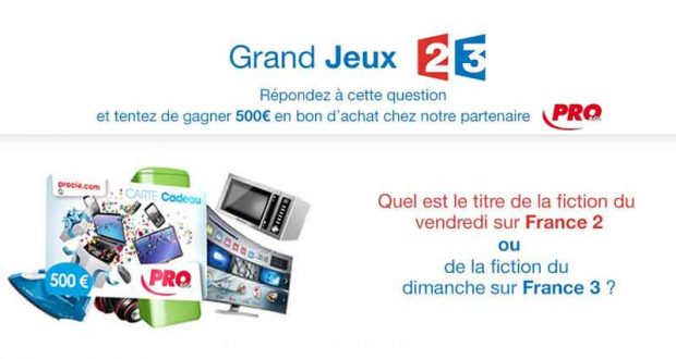 2 carte cadeau pro&cie.com de 500 euros