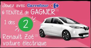 2 voitures électriques Renault Zoé