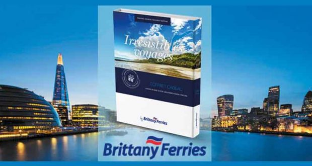 5 coffrets Irrésistibles voyages Brittany Ferries