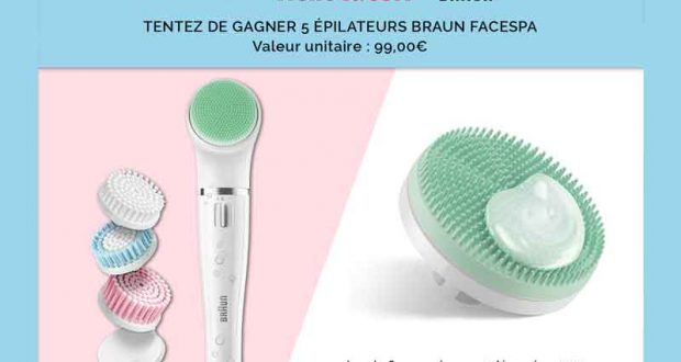 5 épilateurs de visage FaceSpa de Braun