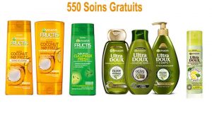 550 Soins de Garnier à tester gratuitement