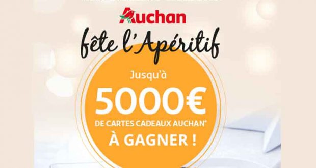 Carte cadeau Auchan de 500 euros