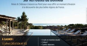 Coffret séjour Relais & Châteaux (valeur 1500 euros)