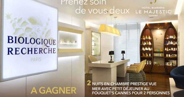 Séjour SPA pour 2 personnes à Cannes (3000 euros)