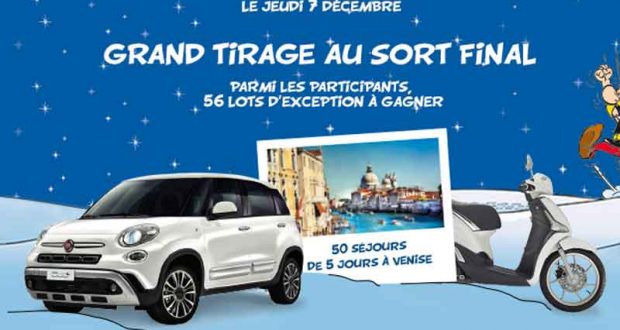 Voiture Fiat 500 L (valeur 18 990 euros)