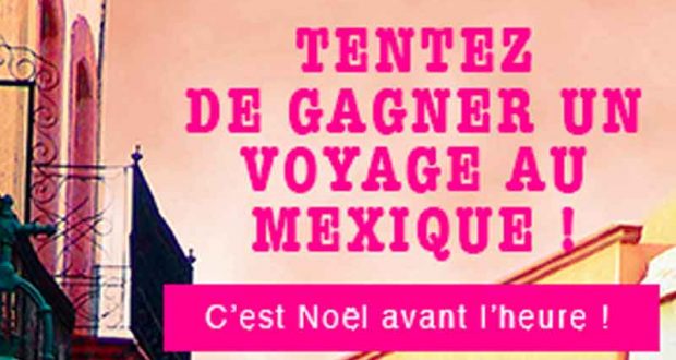 Voyage de 11 jours pour 2 au Mexique (5000 euros)