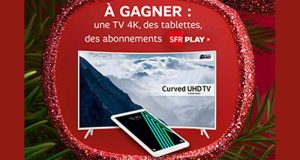 1 TV 4K (valeur 999 euros)