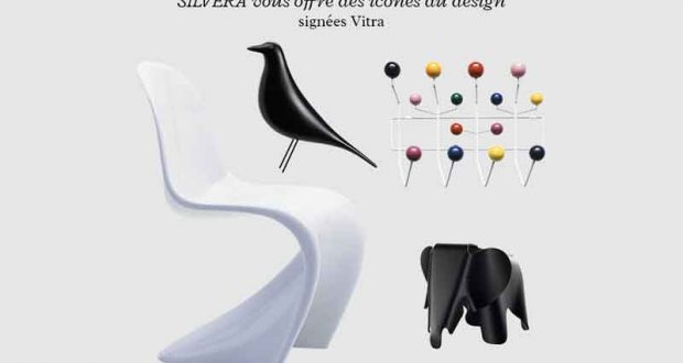 2 chaises Vitra (valeur unitaire 249 euros)