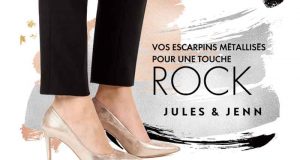 20 paire d’escarpins métallisés rose Jules & Jenn