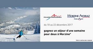 3 séjours au ski d'une semaine pour 2 personnes à Morzine