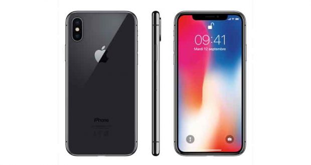 Smartphone Apple iPhone X (valeur 1159 euros)