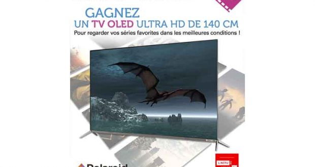 TV Polaroid OLED Ultra HD de 140 cm (2000 euros)