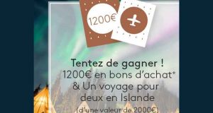 Voyage de 5 jours pour 2 personnes en Islande