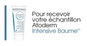 Échantillons gratuits Atoderm Intensive Baum