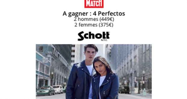 4 perfectos Schott pour hommes et femmes