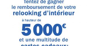 5000 euros pour des travaux de rénovation de votre domicile