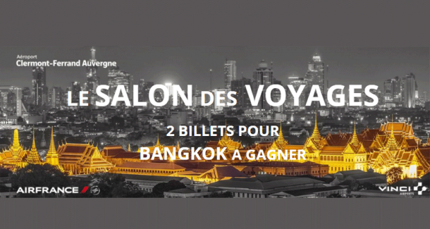 Billets d'avion AR Clermont-Ferrand Bangkok en Thaïlande