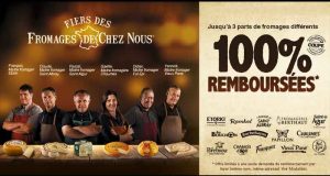 Fiers des fromages de chez nous 100% remboursés