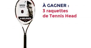 Gagnez 3 raquettes de Tennis Head