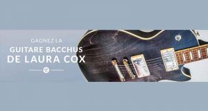 Guitare Bacchus de Laura Cox (1940 euros)