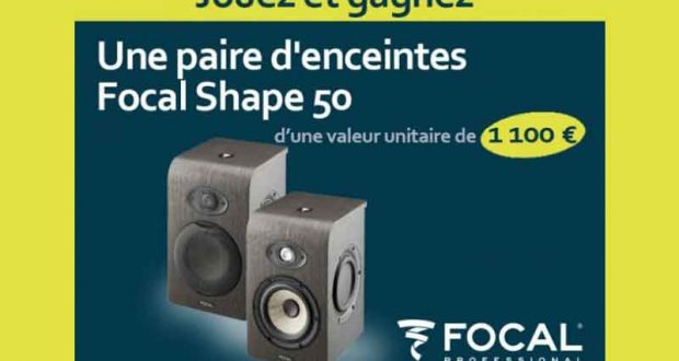 Paire d’enceintes Focal