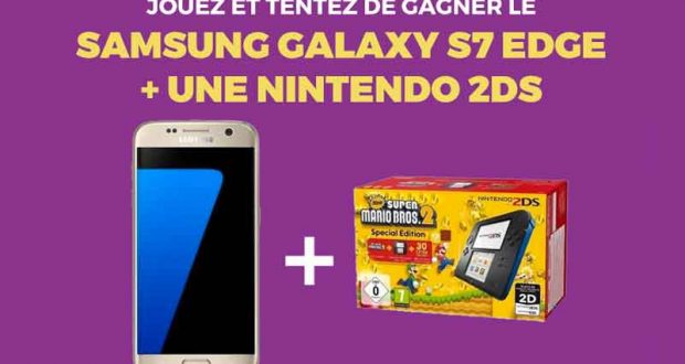 Smartphone Samsung Galaxy S7 + Console de jeux