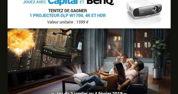 Vidéoprojecteur Benq (1599 euros)