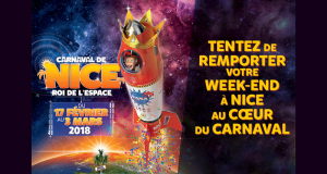 Week-end de 2 nuits pour 2 à l'occasion du Carnaval de Nice