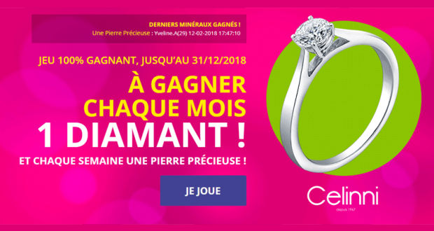 11 diamants solitaires (valeur unitaire 1330 euros)