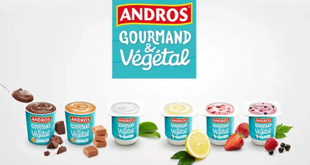 2400 lots de desserts Andros offerts