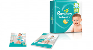 3000 paquets gratuits de couches Baby-Dry Canaux d’Air
