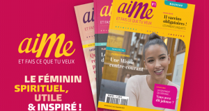 Magazine hebdomadaire féminin Aime offert