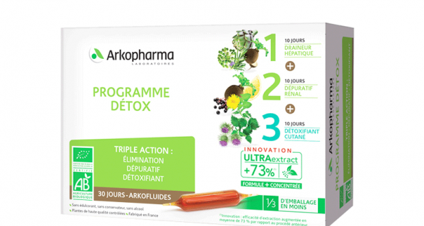 Testez gratuitement le Programme Détox Bio Arkofluides