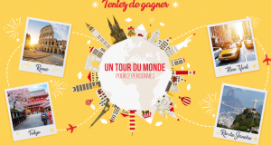 Tour du monde de 15 jours pour 2 personnes