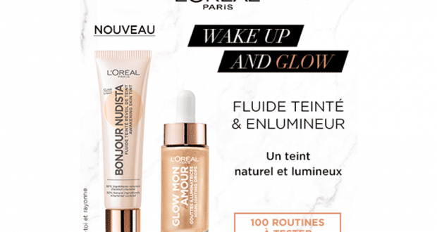 100 Routines maquillage Wake up and Glow à tester