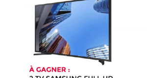 2 TV Samsung Full HD à gagner