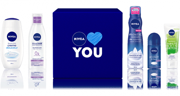 20 coffrets de produits de soins Nivea