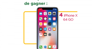 4 smartphones iPhone X 64Go