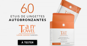 60 étuis Lingettes Autobronzantes TanTowel à tester