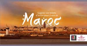 Billets d'avion aller-retour pour 2 vers le Maroc