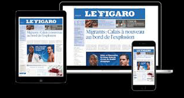 Edition numérique Le Figaro gratuit pendant 1 an