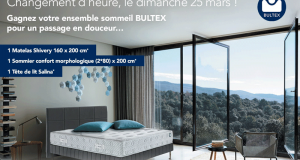 Ensemble matelas sommier tête de lit (valeur 3000 euros)