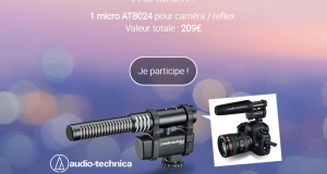 Micro Audio-Technica pour caméra reflex
