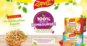 Salade de Pâtes Zapetti 100% Séduit ou Remboursé
