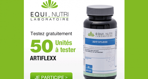 Testez gratuitement le complément Artiflexx EQUI-NUTR