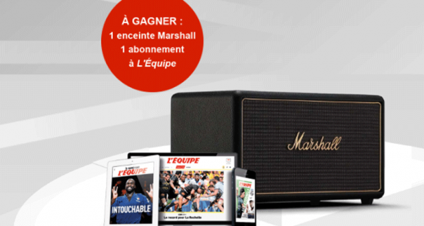 Une enceinte Marshall