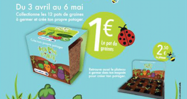 1 999 968 Pots de graines offerts chez Carrefour