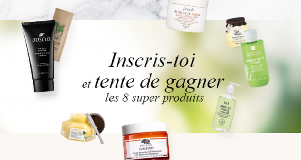 10 lots de 8 produits de soins